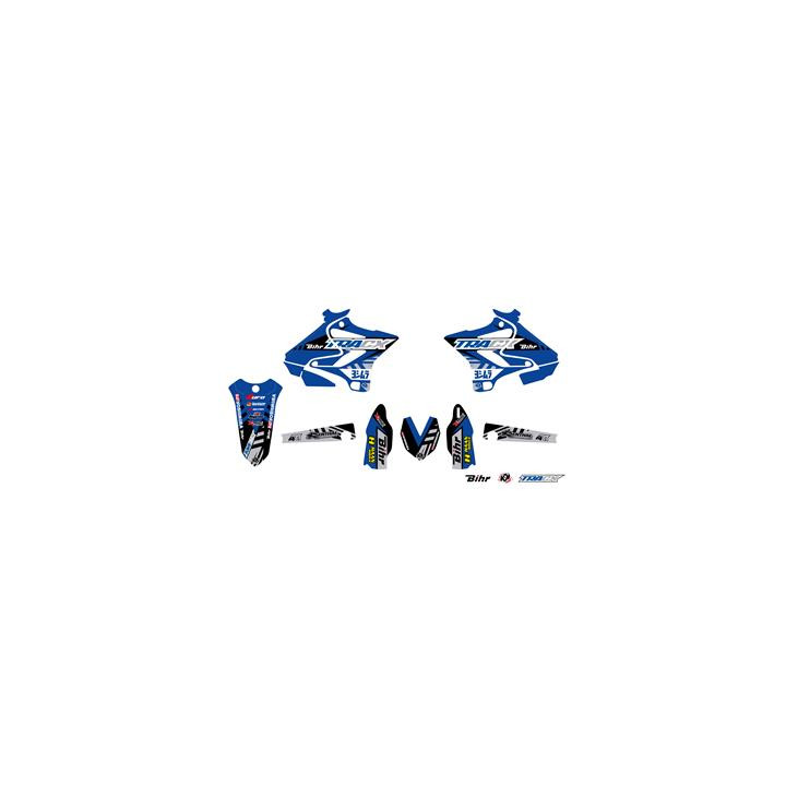 Kit plastique & déco UFO couleur origine Yamaha yz125/250 3032078