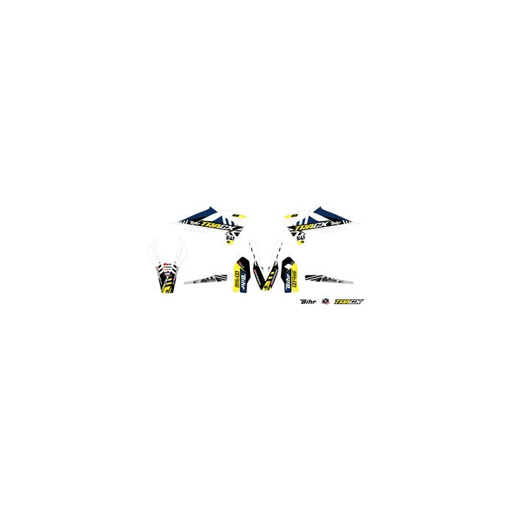 Kit plastique & déco UFO couleur origine Husqvarna tc85