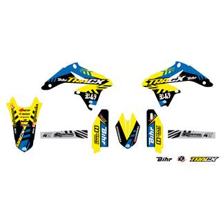 Kit plastique & déco UFO couleur origine Suzuki rm-z 250