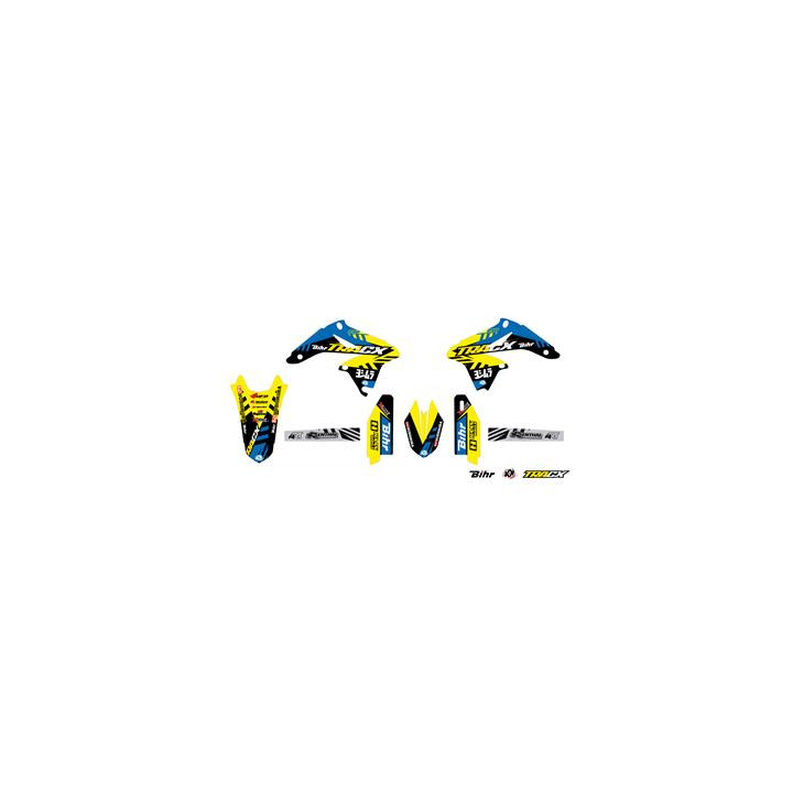 Kit plastique & déco UFO couleur origine Suzuki rm-z 250