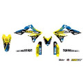 Kit plastique & déco UFO couleur origine Suzuki rm-z250/450