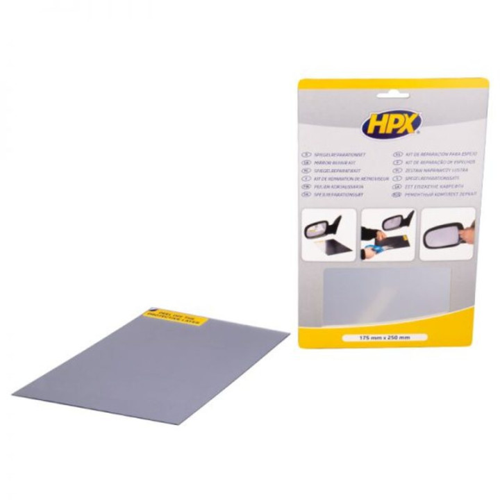 Kit de réparation d'urgence pour rétroviseur HPX - 175 x 250mm