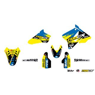 Kit plastique & déco UFO couleur origine Suzuki rm85