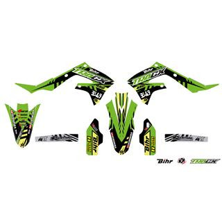Kit plastique & déco UFO couleur origine Kawasaki kx450
