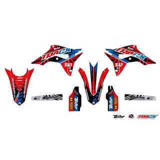 Kit plastique & déco UFO couleur origine Honda crf450r