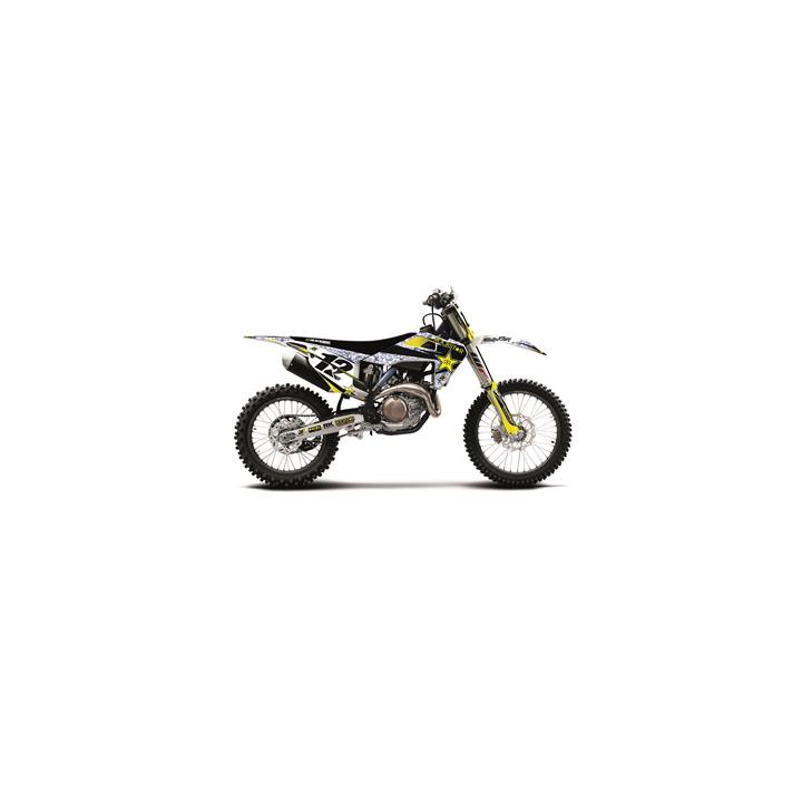 Kit déco Blackbird rockstar energy Husqvarna tc/fc | Oxmoto