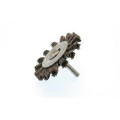 Brosse circulaire torsadée pts outillage tige ø75mm | Oxmoto