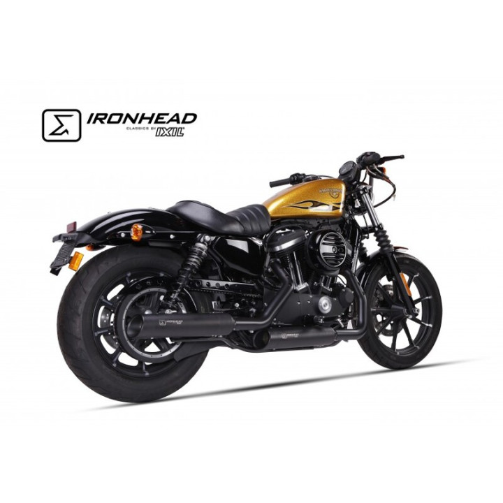 Silencieux Slip-On IXIL Ironhead (1 seul silencieux) HD1008SB