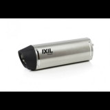 Silencieux IXIL Hexoval Xtrem inox / alu noir | Oxmoto