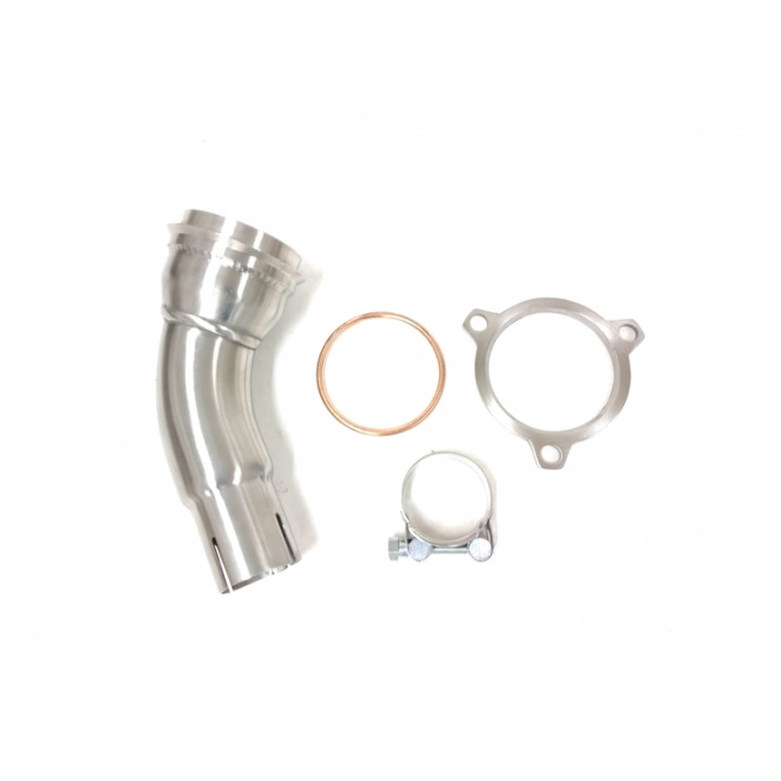 Silencieux IXIL Hexoval Xtrem inox noir / alu noir - Kawasaki Z125/Ninja 125 - OK7037VSEB