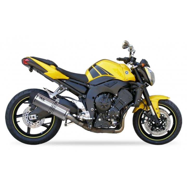 Silencieux IXIL Hexoval Xtrem inox / alu noir - Yamaha FZ-1 - OY9090VSE