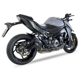 Silencieux IXIL Race Xtrem inox noir/inox noir | Oxmoto