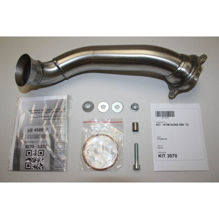 Silencieux IXIL Hexoval Xtrem - KTM Duke 690 - OM3070VSE