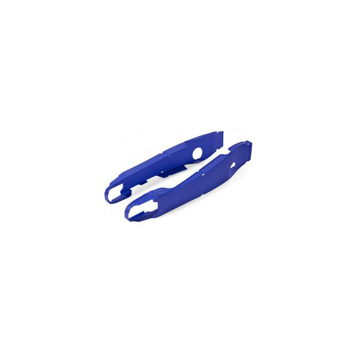 Protection de bras oscillant Polisport bleu Yamaha | Oxmoto