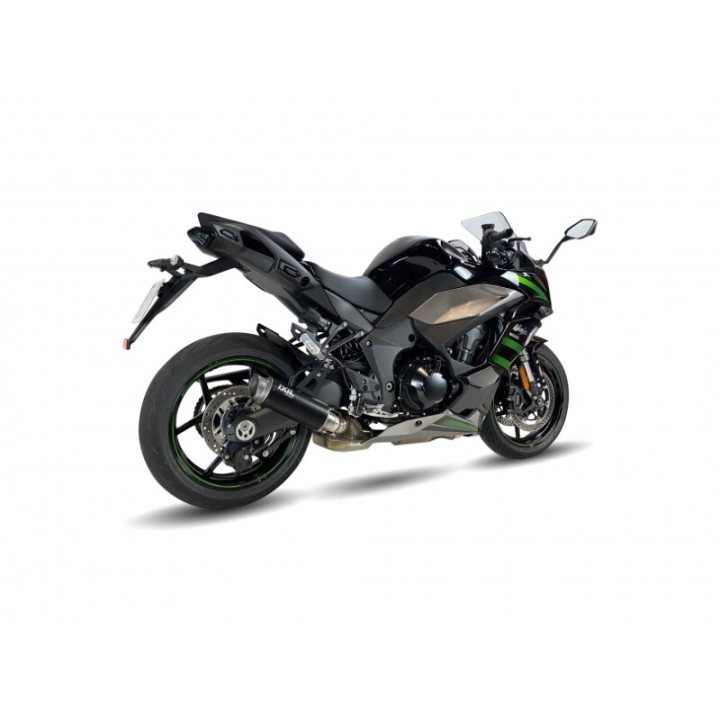 Silencieux IXIL RC3B - inox/noir GK7294BR | Oxmoto