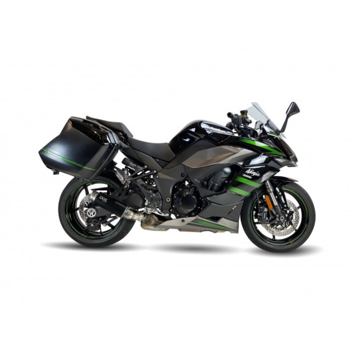 Silencieux IXIL RC3B - inox/noir GK7294BR | Oxmoto