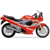 Silencieux IXIL Hexoval Xtrem inox / alu noir - Suzuki GSX 600 F - OS8043VSE
