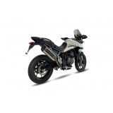 Silencieux IXIL MXT inox / alu noir - Triumph Tiger 900/GT/Rally - ET4066SS
