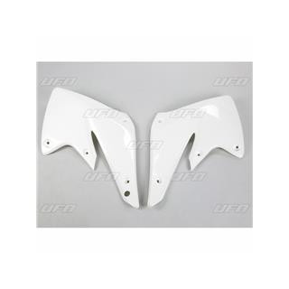 Ouïes de radiateur UFO blanc Kawasaki kx250f 1087148003