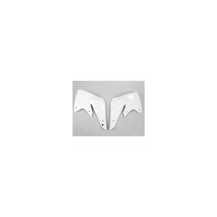 Ouïes de radiateur UFO blanc Kawasaki kx250f 1087148003