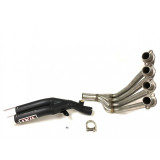 Ligne complète IXIL Hyperlow inox noir / alu poli - Honda CB650F - XH6356XB