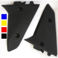 Ouies de radiateur inferieur jaune pour tc,te250/450/510 2005-06 et cr,wr125/250 2006