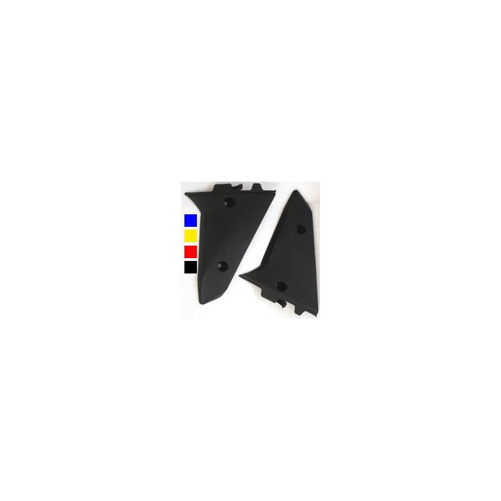 Ouies de radiateur inferieur jaune pour tc,te250/450/510 2005-06 et cr,wr125/250 2006