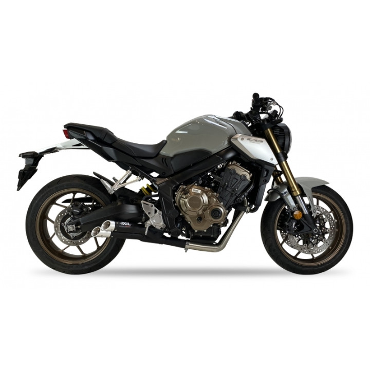 Ligne complète IXIL Hyperlow inox noir / alu poli - Honda CB650R - XH6342XB