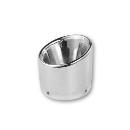 IXIL IRONHEAD Endcap Slashed, Crome Ø112mm | Oxmoto
