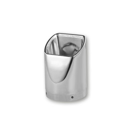 IXIL IRONHEAD Endcap Square, Crome Ø112mm | Oxmoto