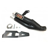 Silencieux IXIL Dual Hyperlow L3XB inox noir / alu - Kawasaki Z900 Full - XK7372XB