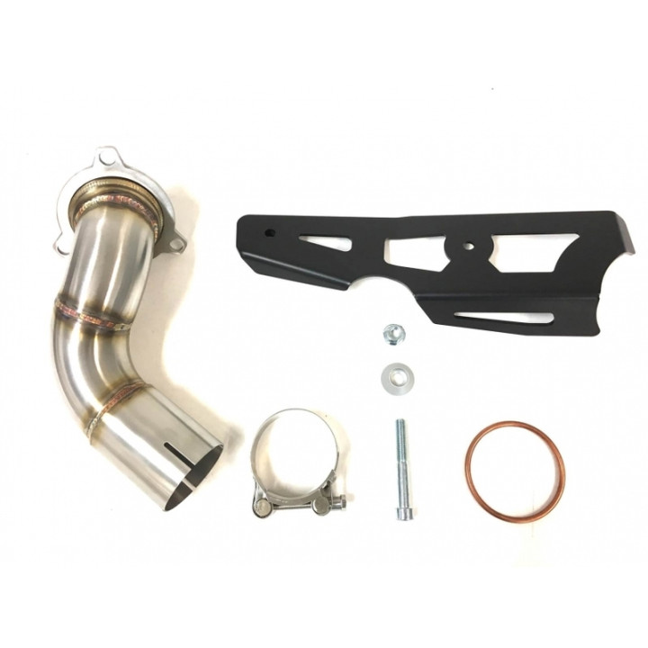 Silencieux IXIL Hexoval Xtrem inox / alu noir - Kawasaki Z900 Full - OK7072VSE