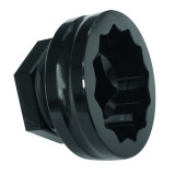 Douille axe de roue JMP 1/2'' Ø28mm 12 pans | Oxmoto