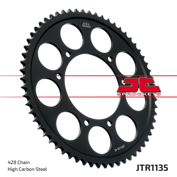 Kit chaîne JT/JT 428HDS 13/62 standard - couronne standard