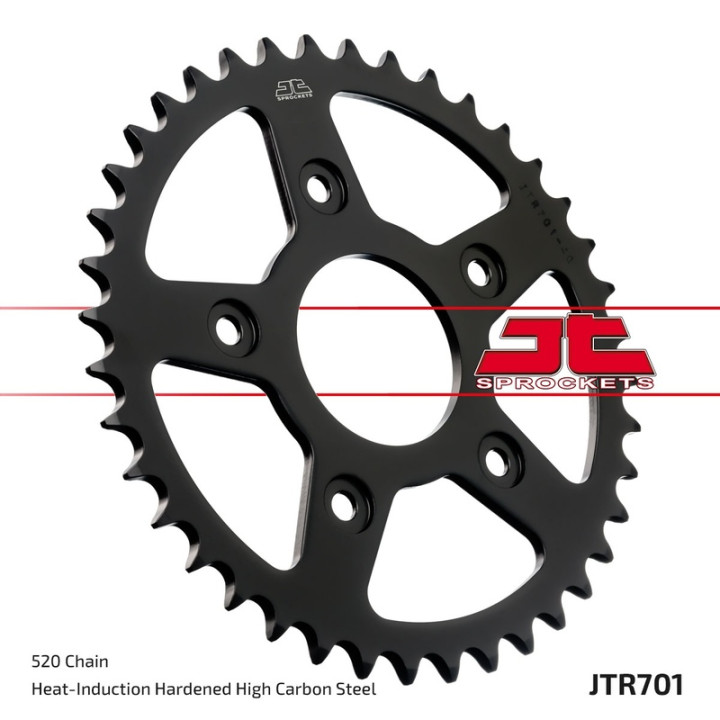 Kit chaîne JT 520X1R 12/41 renforcée - couronne standard