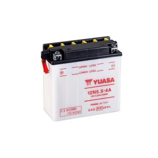 Batterie YUASA conventionnelle sans pack acide - 12N5.5-4A