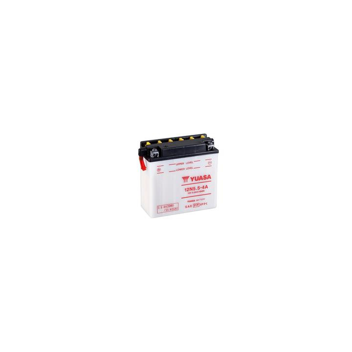Batterie YUASA conventionnelle sans pack acide - 12N5.5-4A