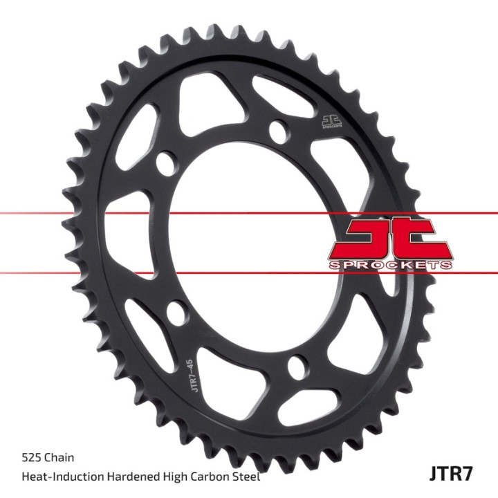Kit chaîne JT 525Z3 17/45 super-renforcée - couronne standard