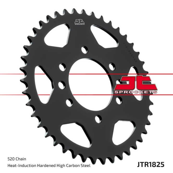 Kit chaîne JT 525X1R3 16/37 renforcée - couronne standard