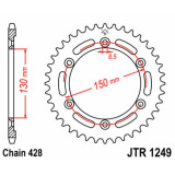 Kit chaîne JT 428HDR 15/51 renforcée - couronne standard
