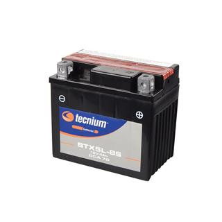 Batterie Tecnium sans entretien avec pack acide - BTX5L-BS