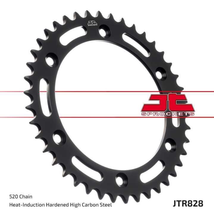 Kit chaîne JT 520X1R 15/48 renforcée - couronne standard