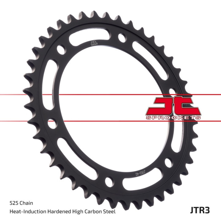 Kit chaîne JT 525Z3 20/47 super-renforcée - couronne standard