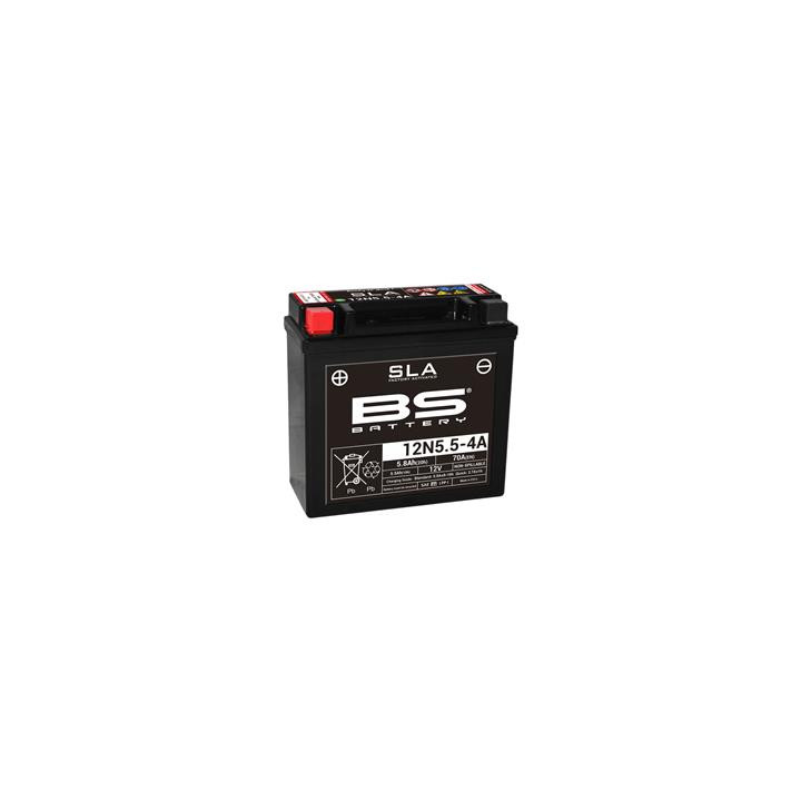 Batterie BS BATTERY SLA sans entretien activé usine - 12N5.5-4A/4B