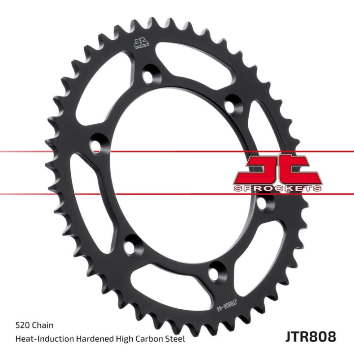 Kit chaîne JT 520HDS 15/44 super-renforcée - couronne standard