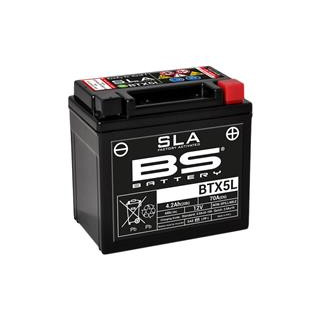 Batterie BS BATTERY SLA sans entretien activé usine - BTX5L / BTZ6S