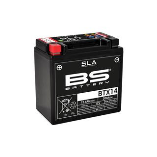 Batterie BS BATTERY SLA sans entretien activé usine - BTX14