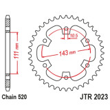 Kit chaîne JT/JT 520HDS 15/42 standard - couronne standard