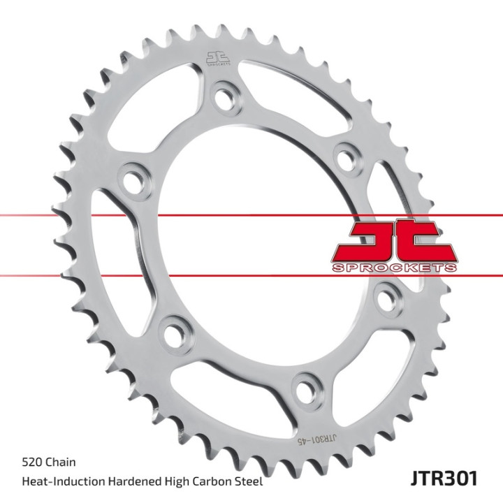 Kit chaîne JT 520X1R3 14/40 renforcée - couronne standard