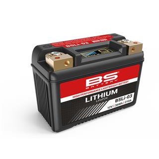 Batterie BS BATTERY Lithium-Ion - BSLI-03 | Oxmoto